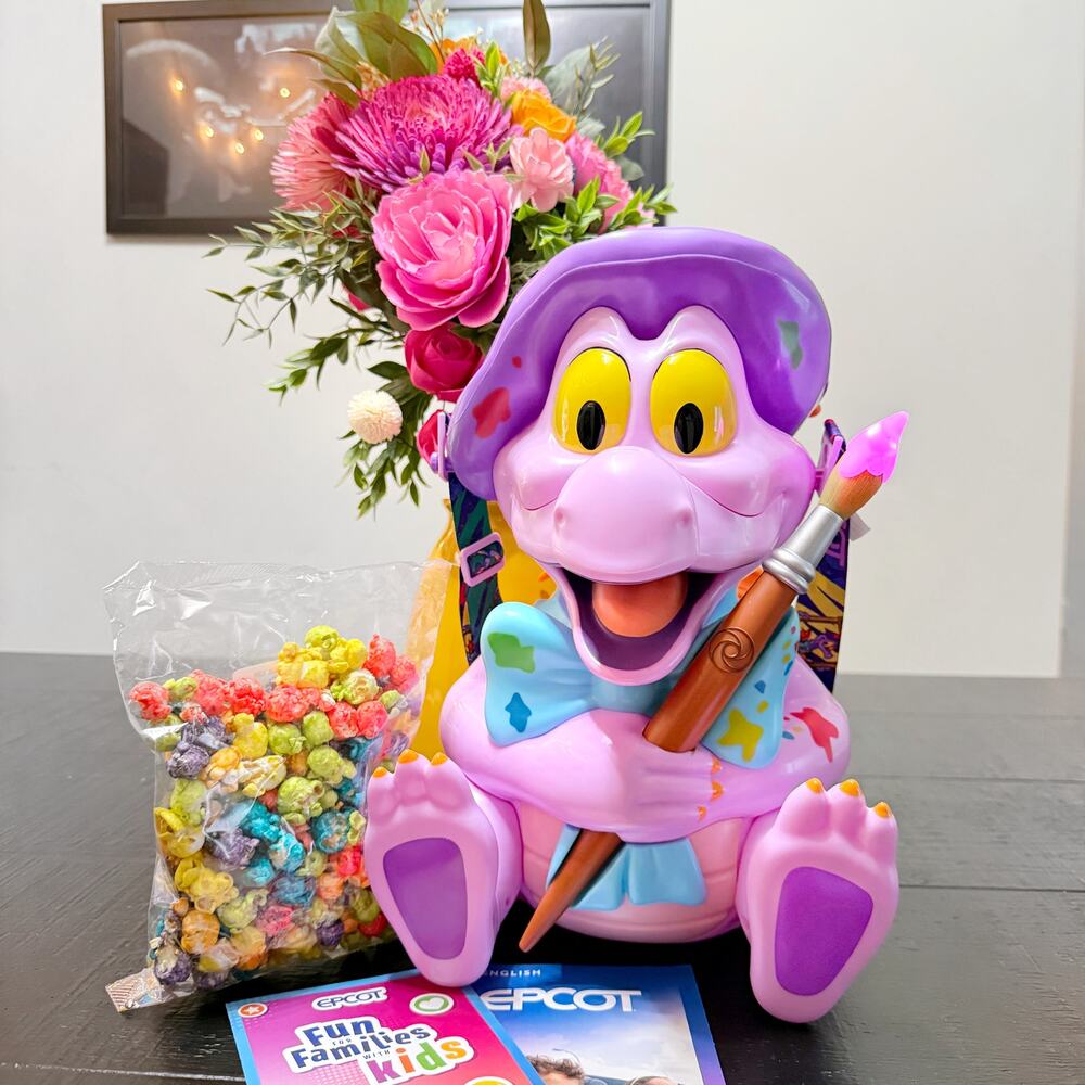 Disney Parks Figment Popcorn Bucket 2026 Festival Of The Arts Epcot